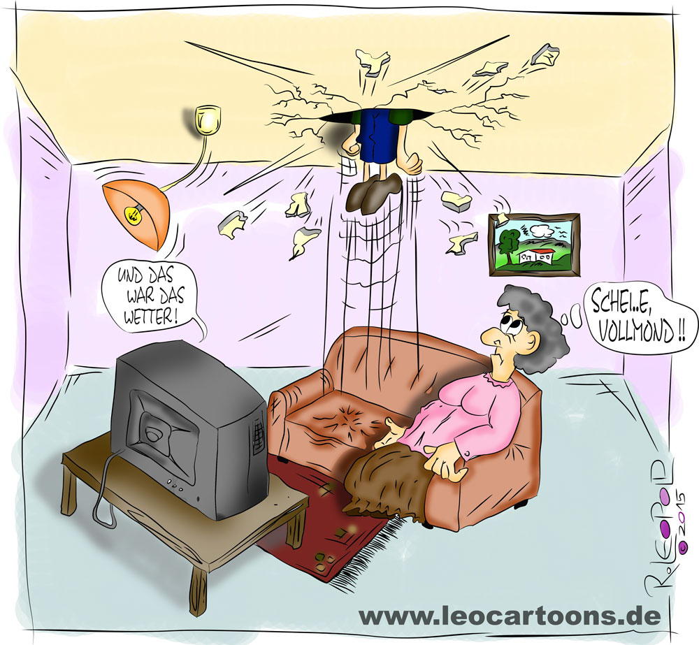 Cartoon: Vollmond 1