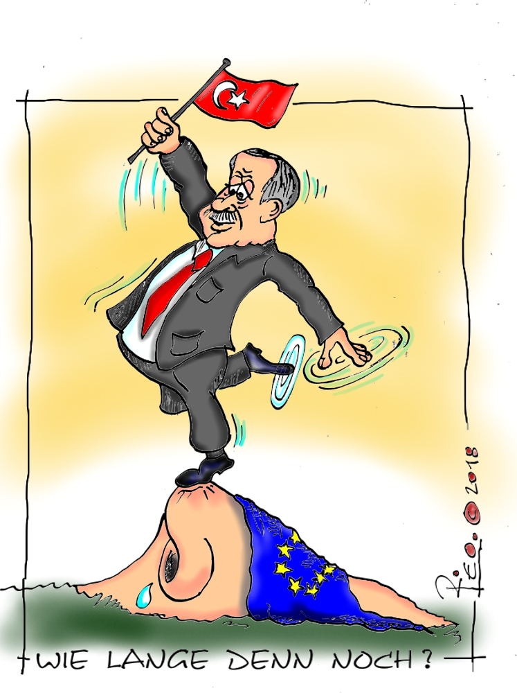 Cartoon: Nasentanz 1