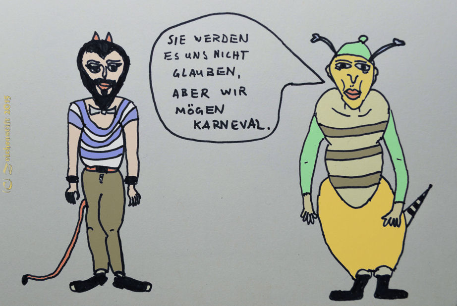 Cartoon: Karneval 1