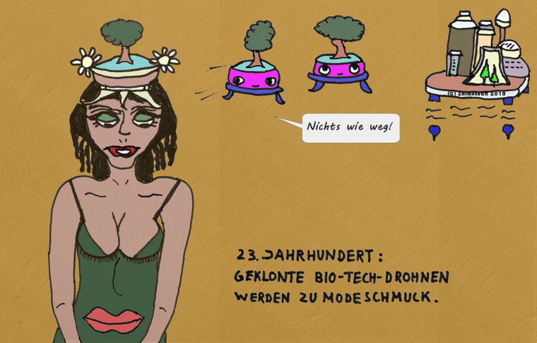 Cartoon: Mode-Drohnen 1