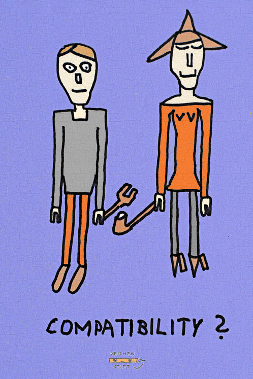 Cartoon: Kompatibilität 1