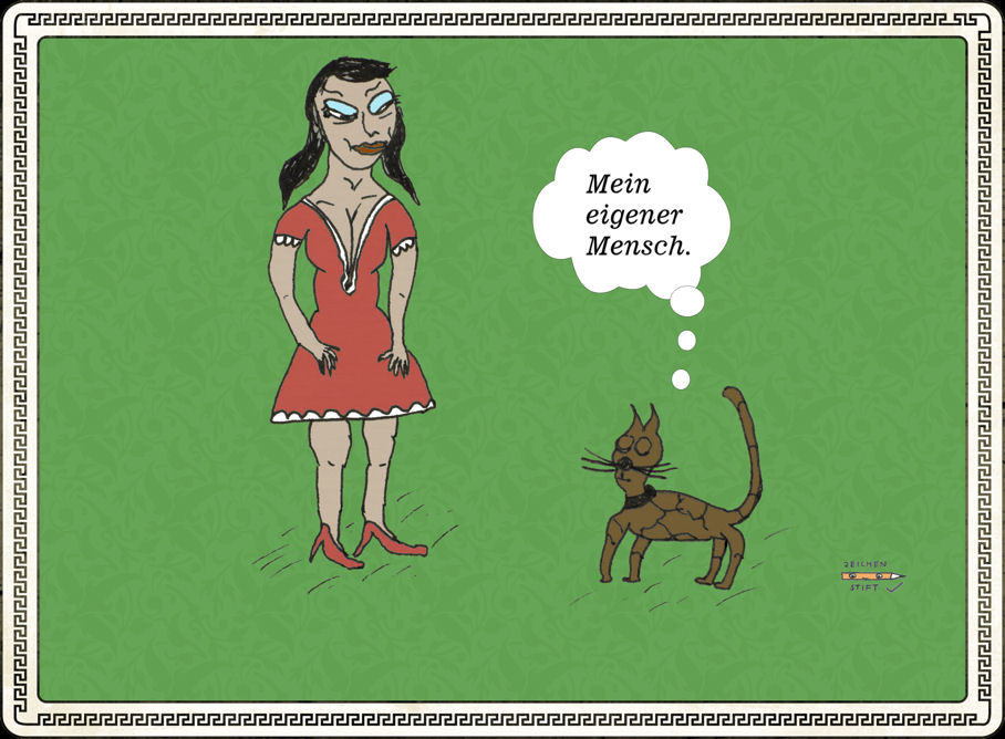 Cartoon: Mein Mensch 1