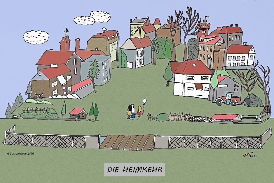 Illustration: Die Heimkehr 1