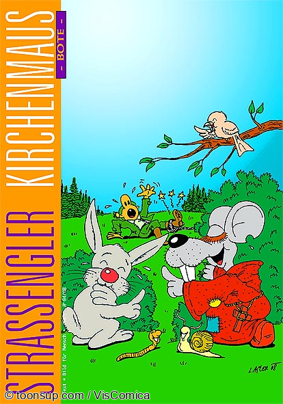 Comic: Strassengler KirchenMaus 4