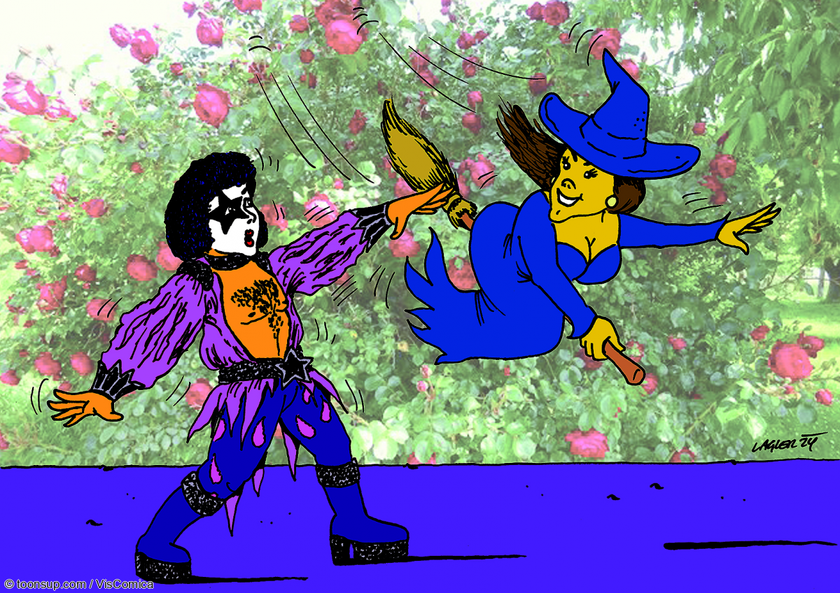 Cartoon: I wanna Rock and Roll all nite – a party every day!!! 1