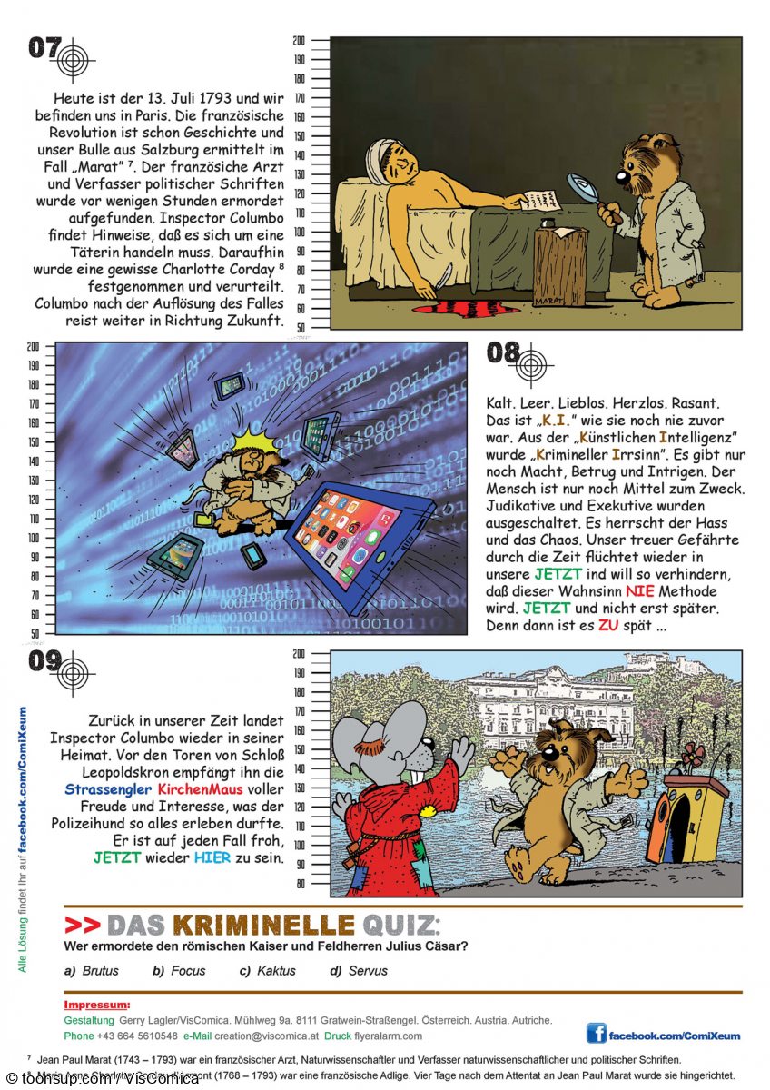 Comic: Inspector Columbo >> KrimiZeitReise 4