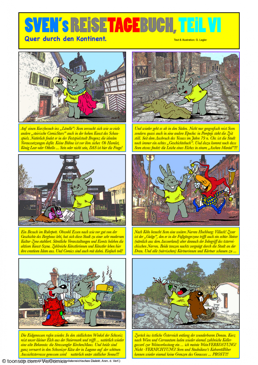 Comic: Svens ReiseTageBuch. Edition 6. 2