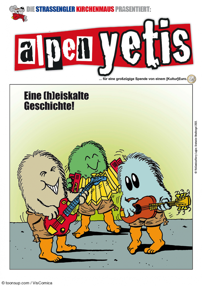 Comic: Die Alpen Yetis – The beginning. 1