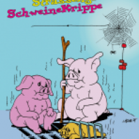 Original Steirische SchweineKrippe.