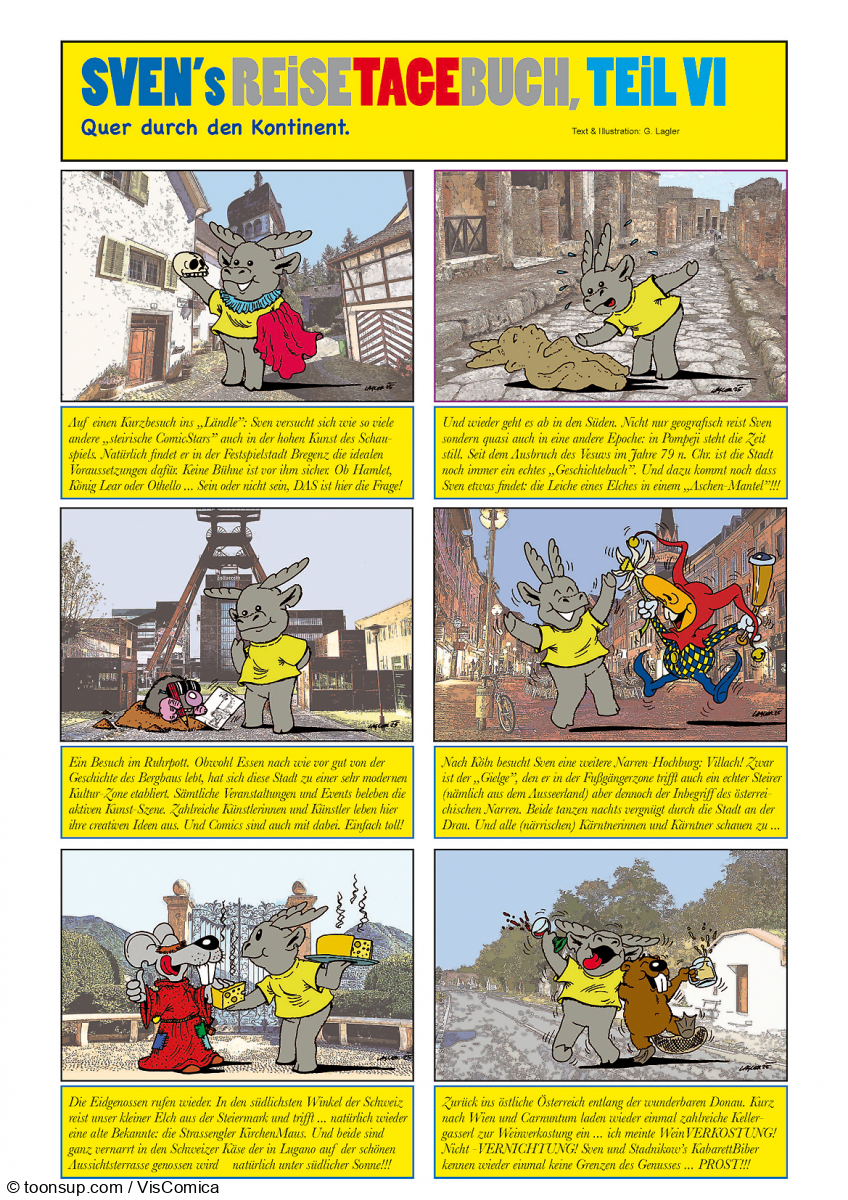Comic: Svens ReiseTageBuch >> „Reise. Erinnerungen. 2