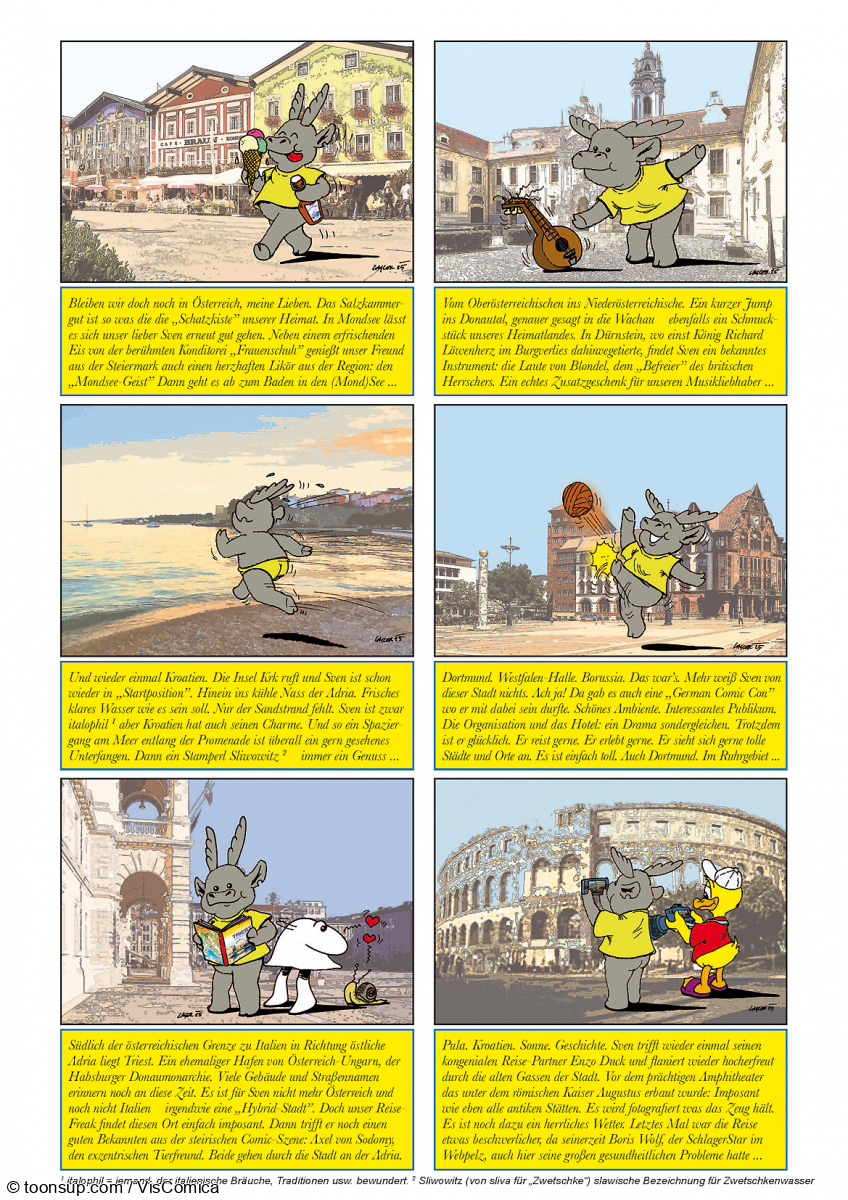 Comic: Svens ReiseTageBuch >> „Reise. Erinnerungen. 3