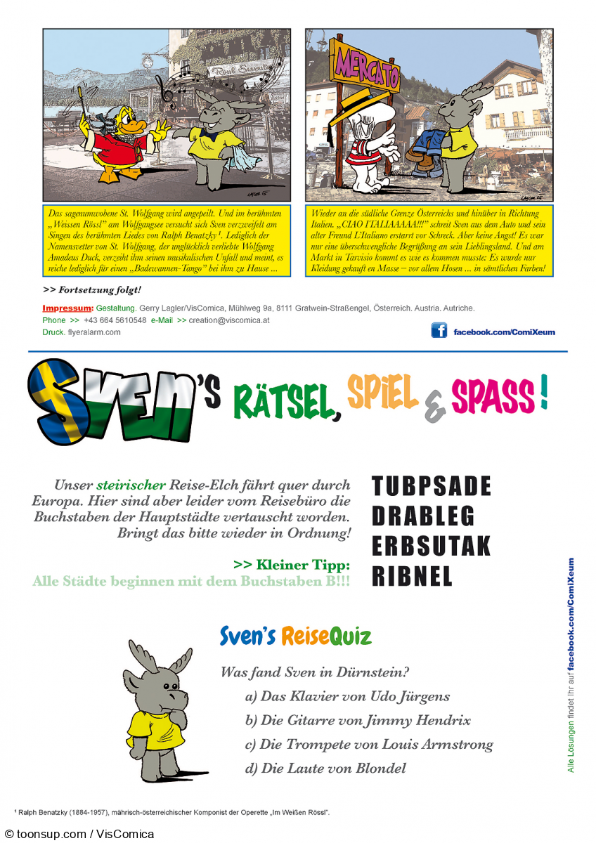 Comic: Svens ReiseTageBuch >> „Reise. Erinnerungen. 4