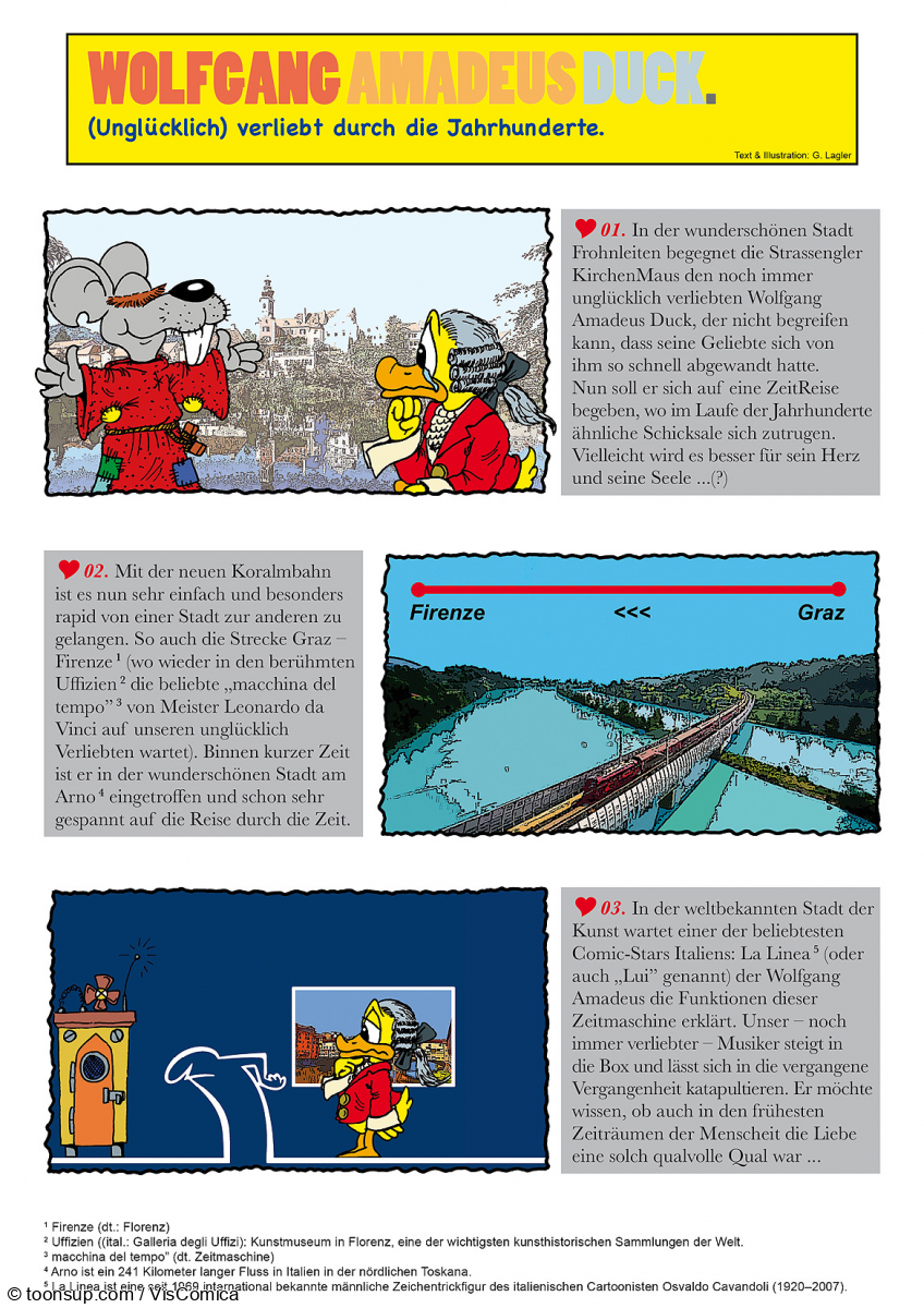 Comic: Wolfgang Amadeus Duck 2