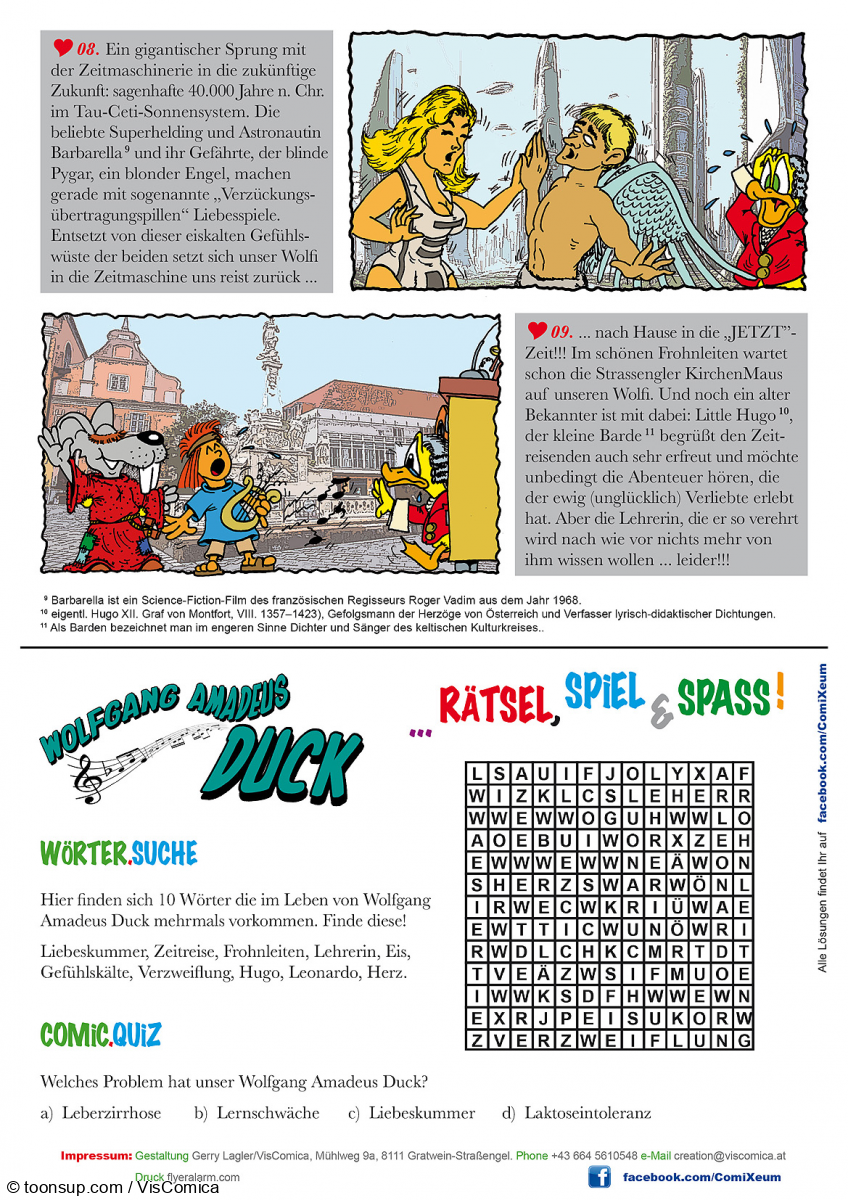 Comic: Wolfgang Amadeus Duck 4
