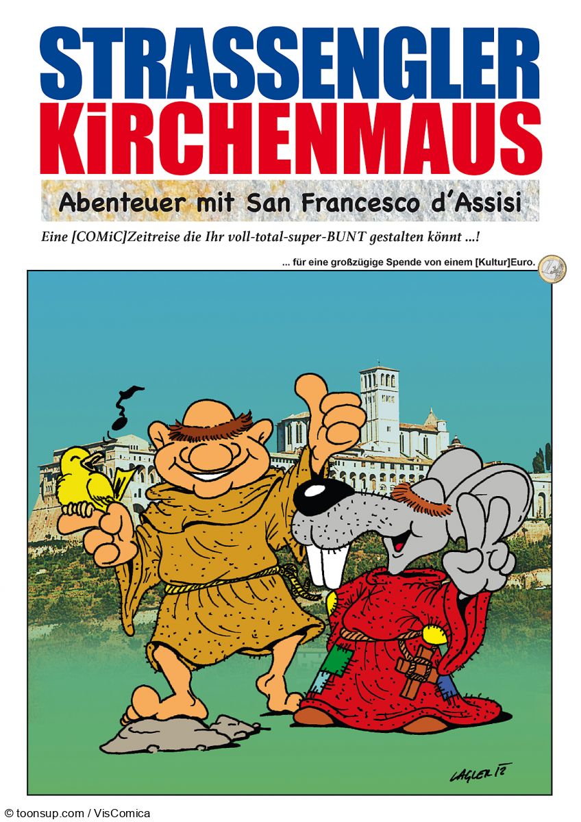 Comic: Die StrassenglerKirchenMaus – Abenteuer mit San Francesco 1