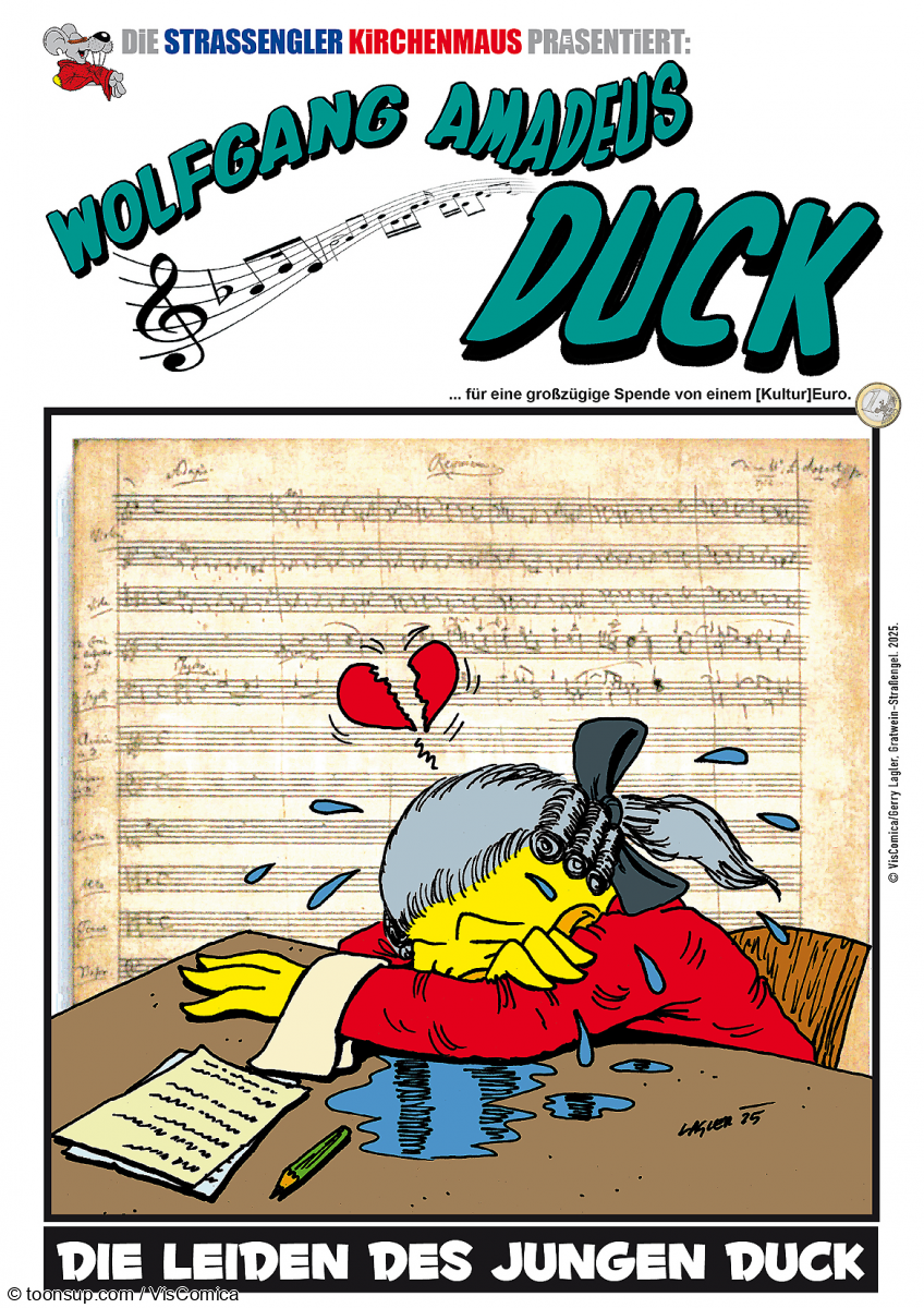 Comic: Die Leiden des jungen Duck 1