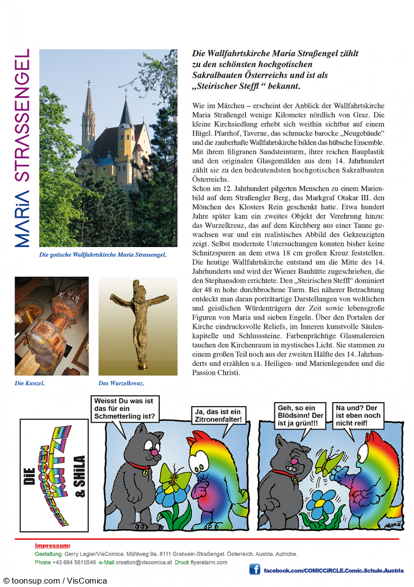 Comic: Die RegenBogenKatze von Strassengel – Jetzt wird’s bunt!!! 4