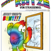 Die RegenBogenKatze von Strassengel – Jetzt wird’s bunt!!!