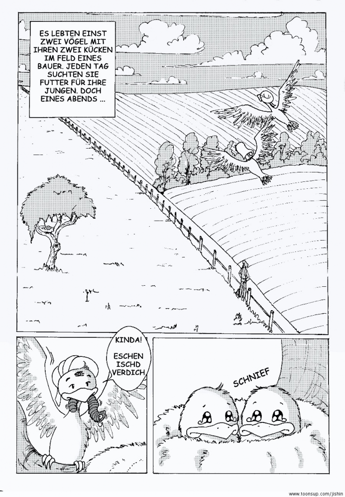 Comic: Zwei Kücken 2