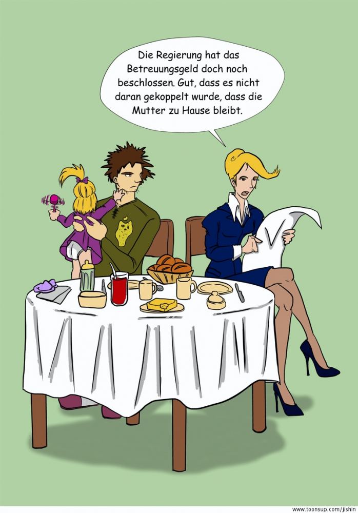 Cartoon: Die Folgen der Emanzipation 4 1