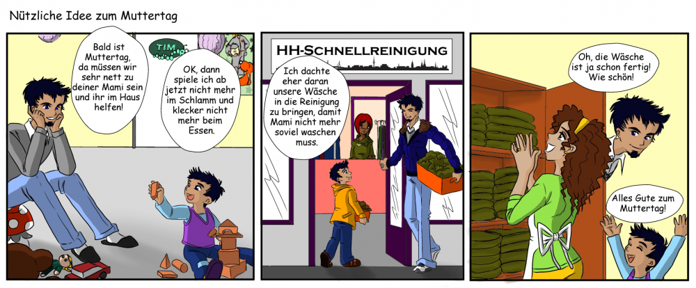 Comic: Nützliche Idee zum Muttertag 1