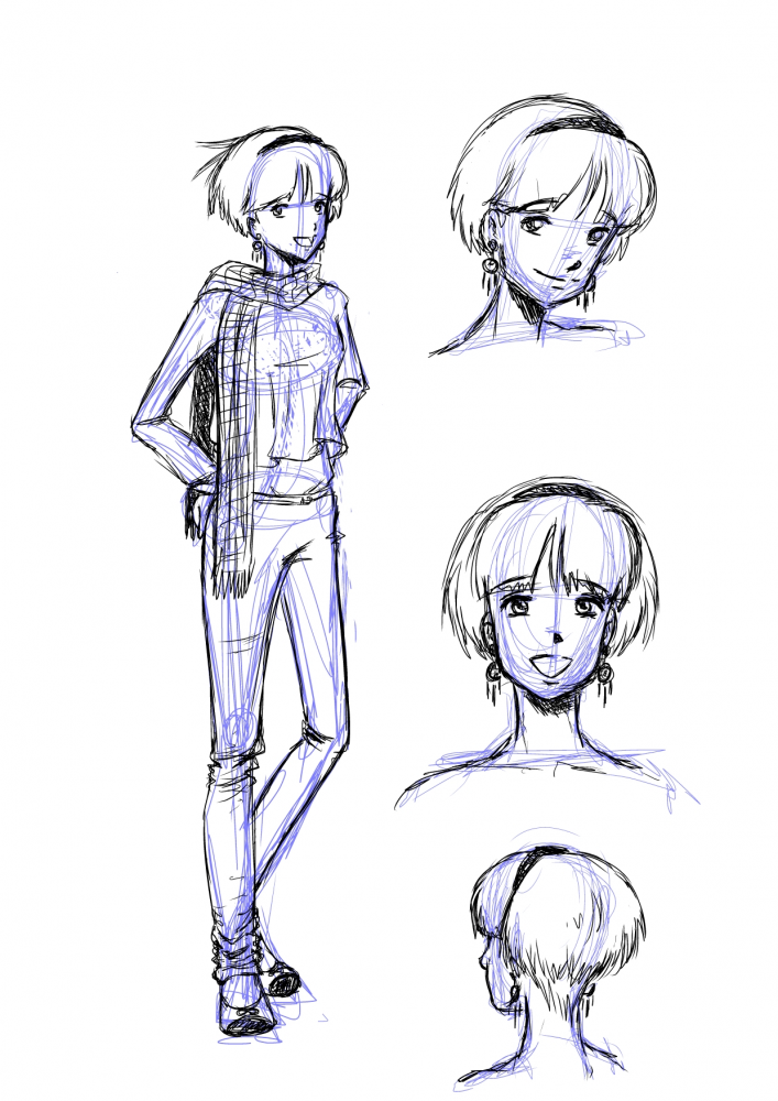Concept Art / Character Design: Charakterentwürfe 4