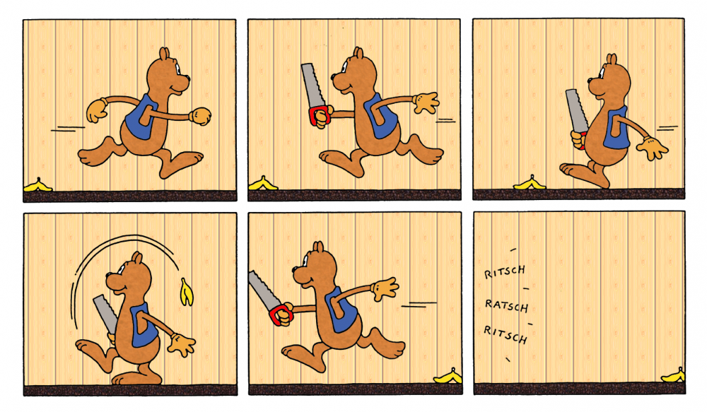 Comic: Bananenschalengefahren 4