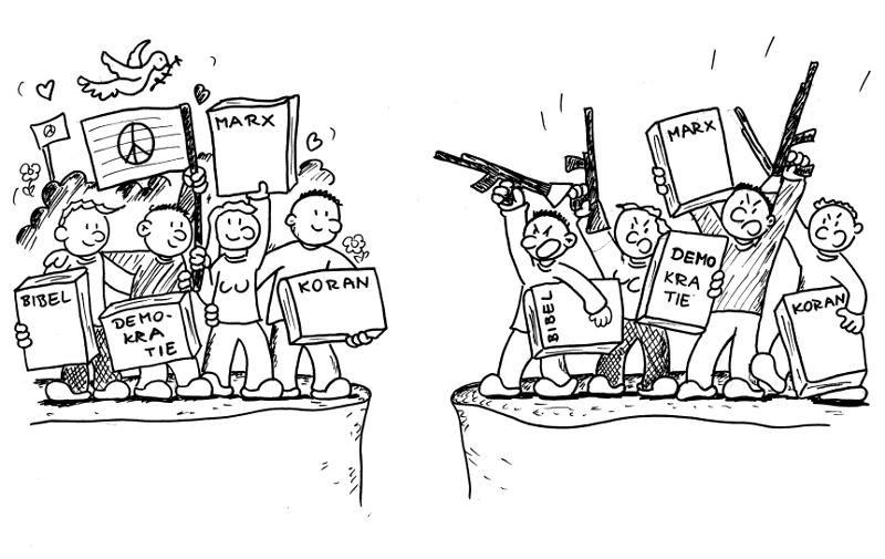 Cartoon: Ansichten 1