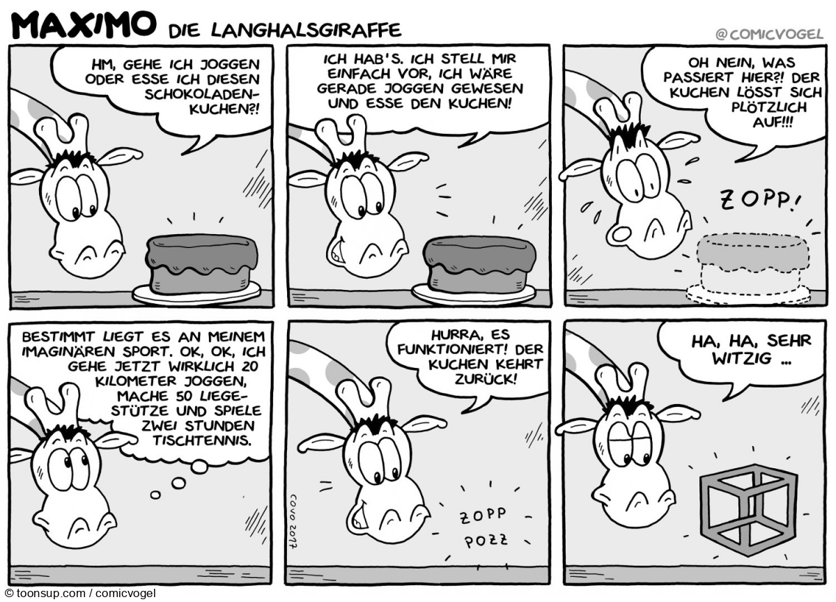 Comic: Maximo - Die Langhalsgiraffe Teil 1 4