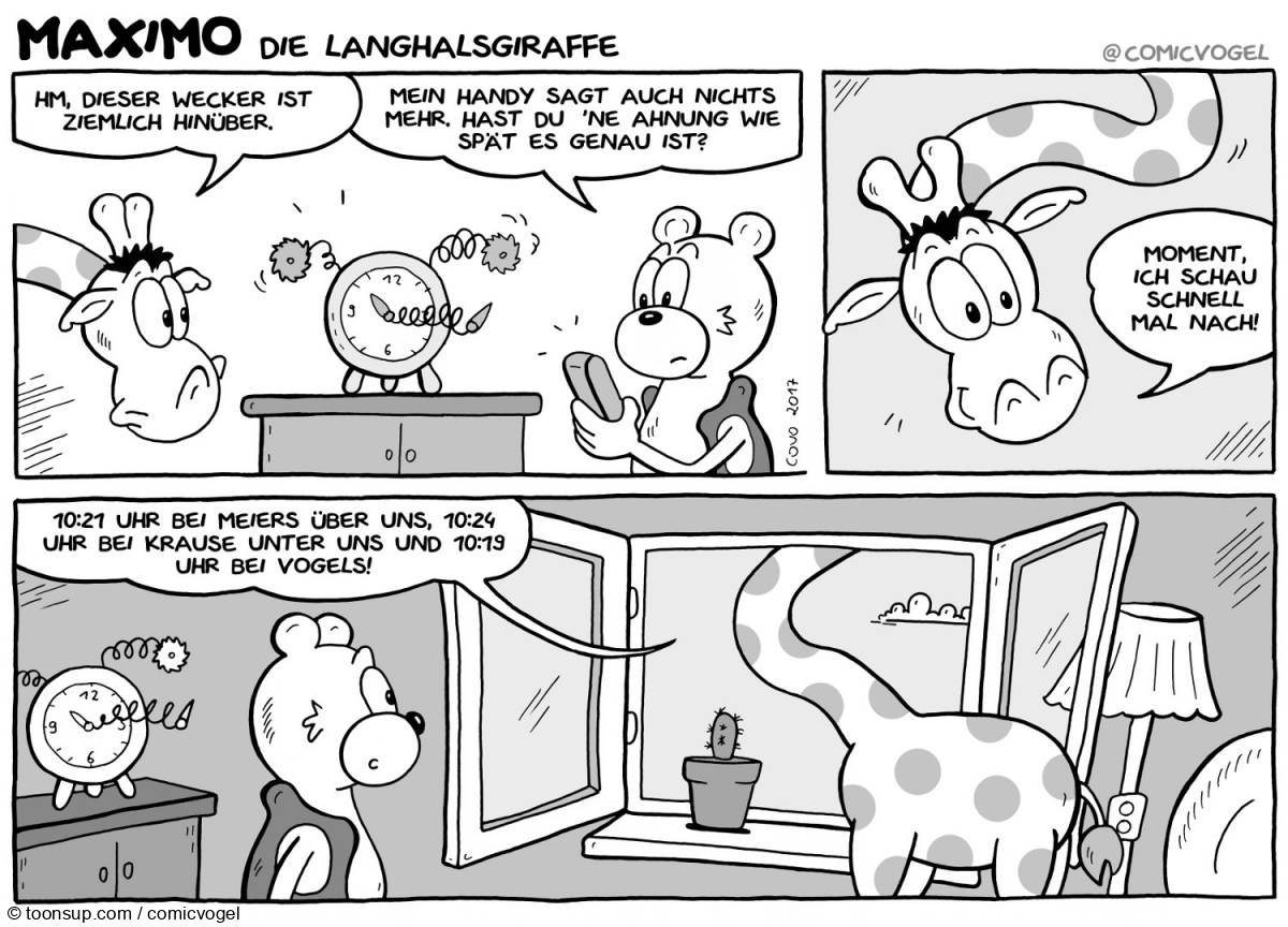 Comic: Maximo - Die Langhalsgiraffe Teil 1 7