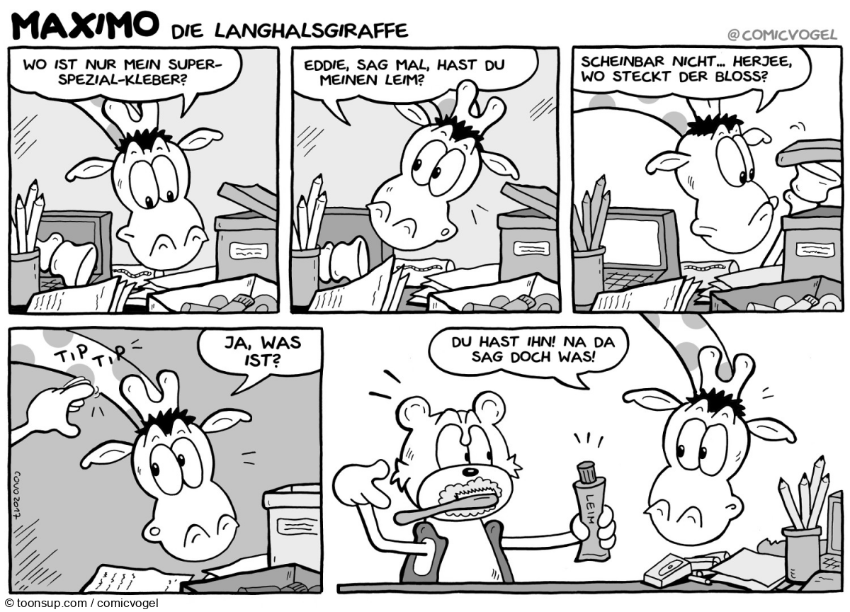 Comic: Maximo - Die Langhalsgiraffe Teil 1 9