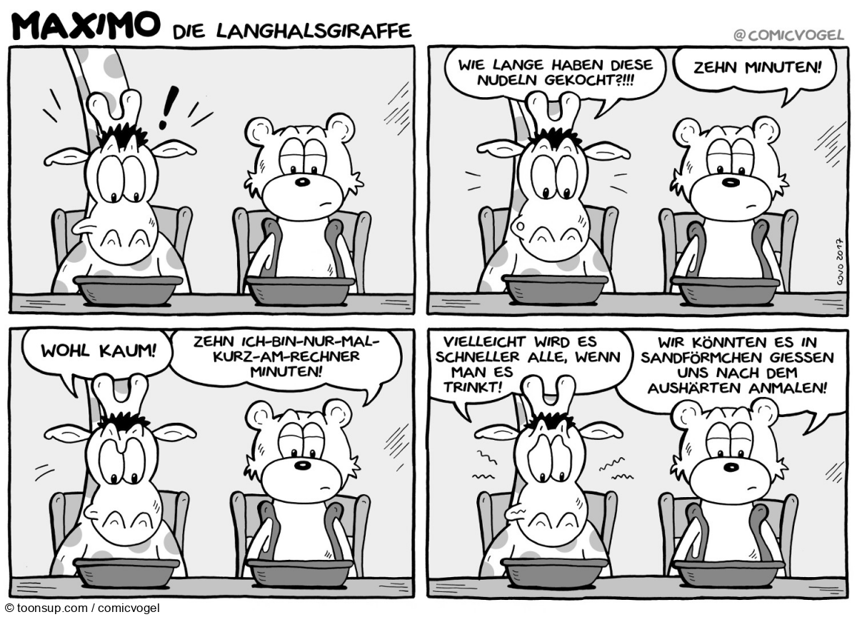 Comic: Maximo - Die Langhalsgiraffe Teil 1 11