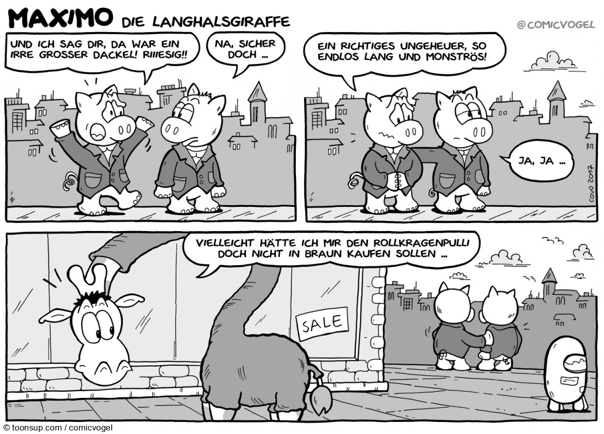 Comic: Maximo - Die Langhalsgiraffe Teil 1 12