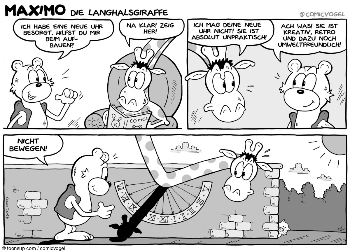 Comic: Maximo - Die Langhalsgiraffe Teil 1 13