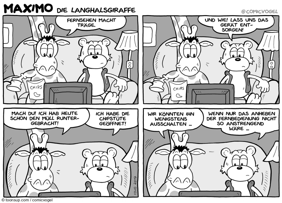 Comic: Maximo - Die Langhalsgiraffe Teil 1 14