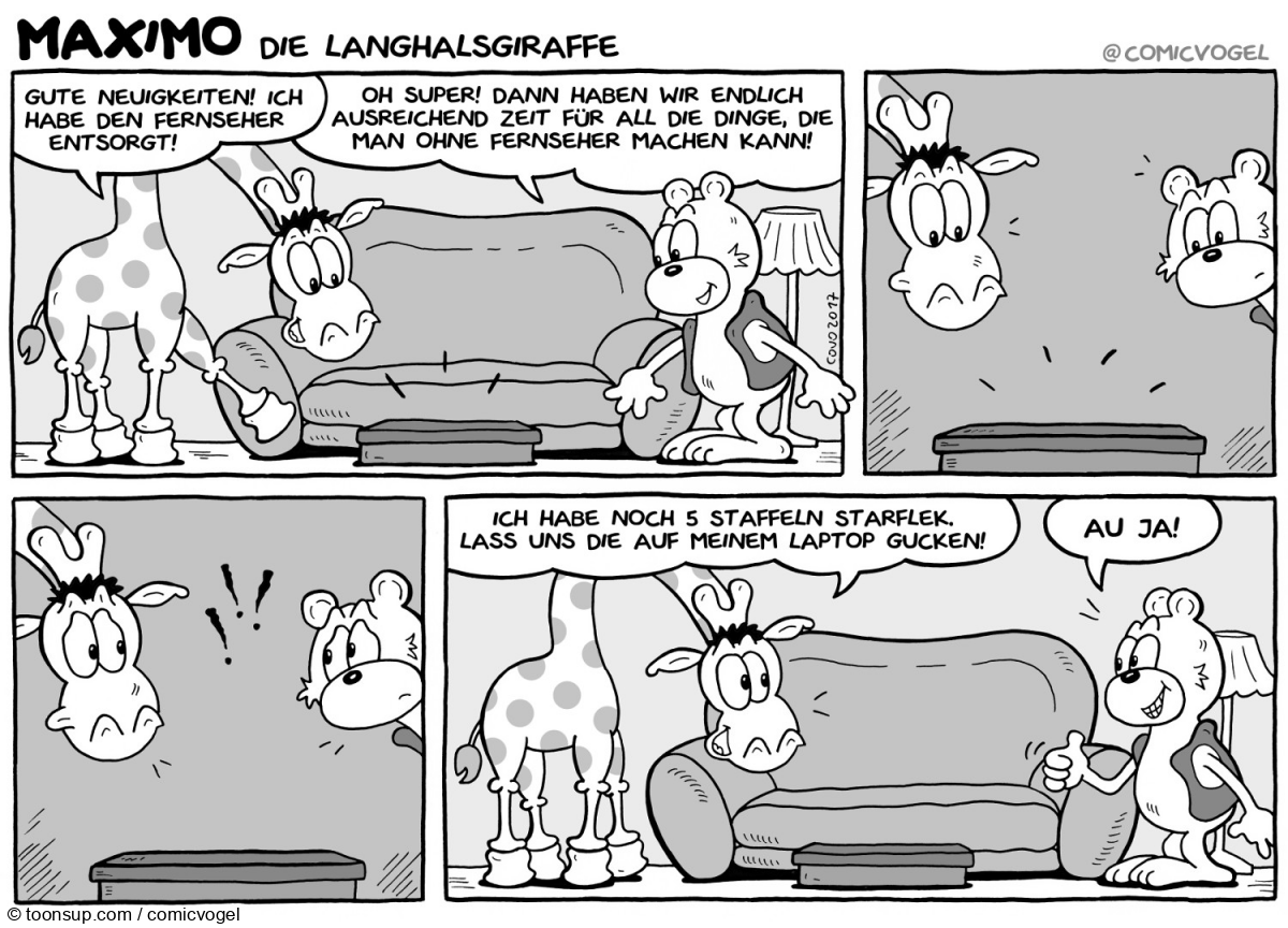 Comic: Maximo - Die Langhalsgiraffe Teil 1 15