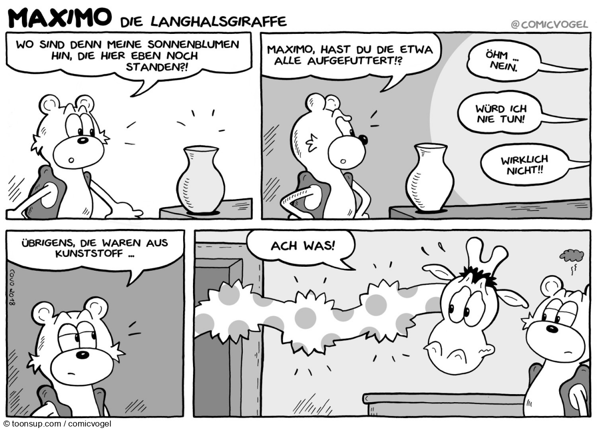 Comic: Maximo - Die Langhalsgiraffe Teil 1 19