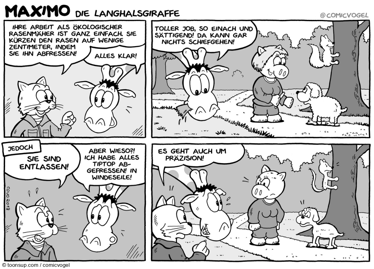Comic: Maximo - Die Langhalsgiraffe Teil 1 20