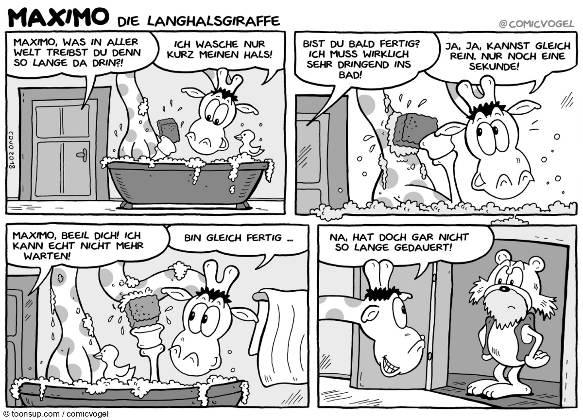 Comic: Maximo - Die Langhalsgiraffe Teil 2 2