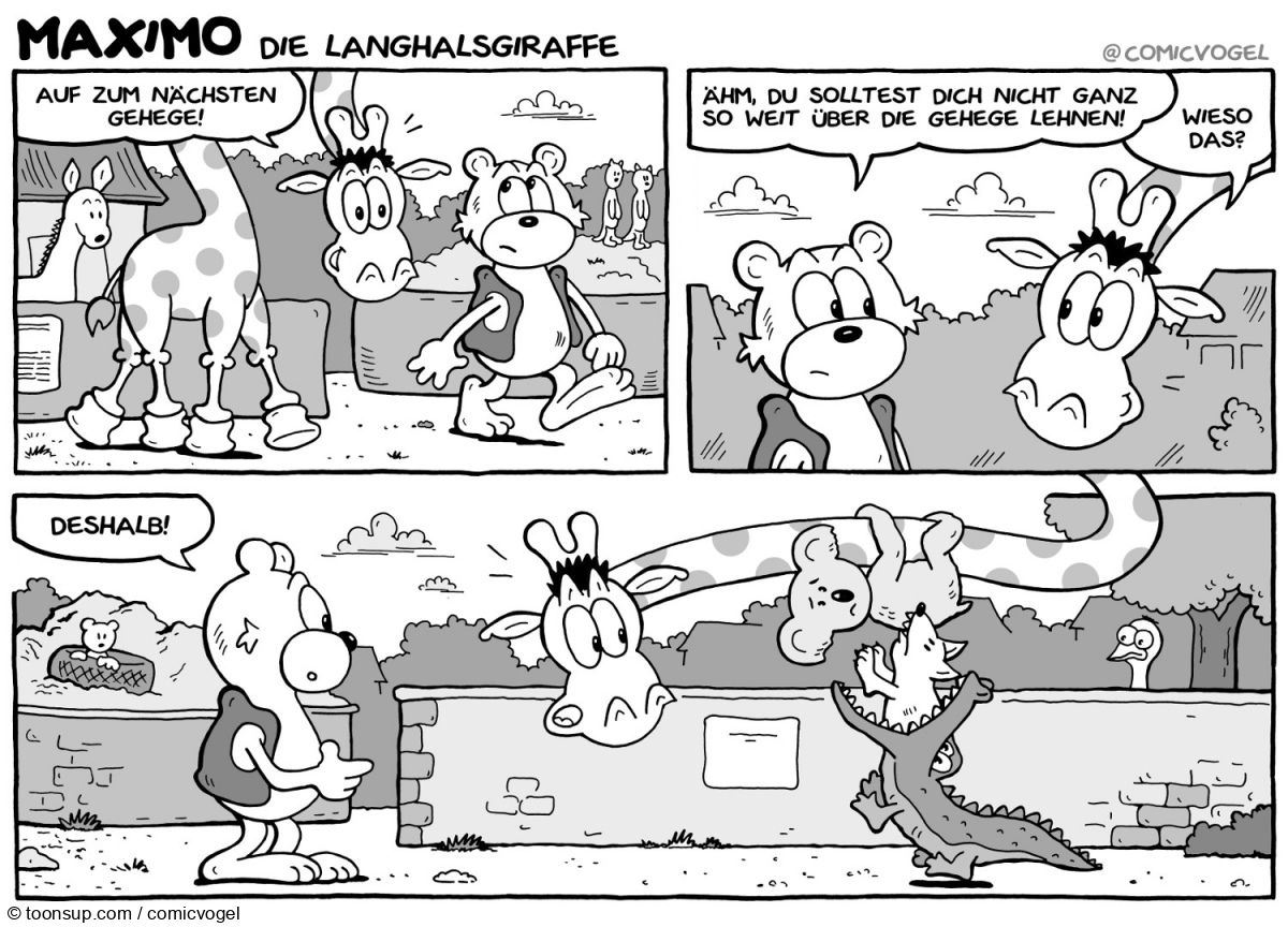 Comic: Maximo - Die Langhalsgiraffe Teil 2 5