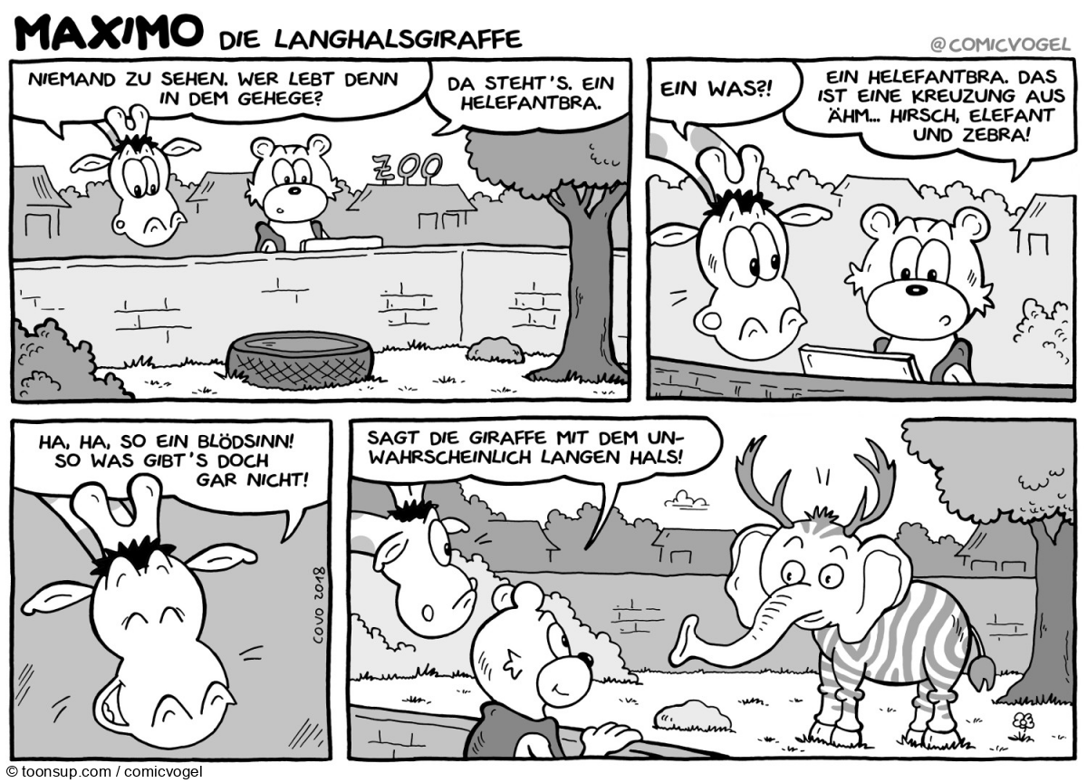 Comic: Maximo - Die Langhalsgiraffe Teil 2 6
