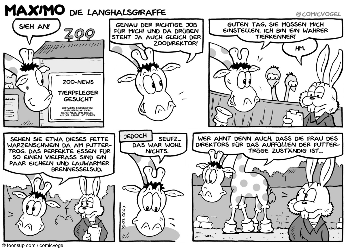 Comic: Maximo - Die Langhalsgiraffe Teil 2 7