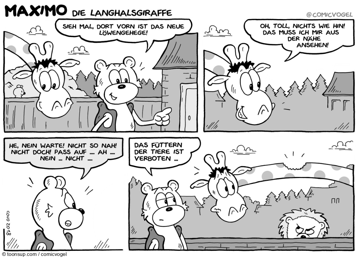 Comic: Maximo - Die Langhalsgiraffe Teil 2 8