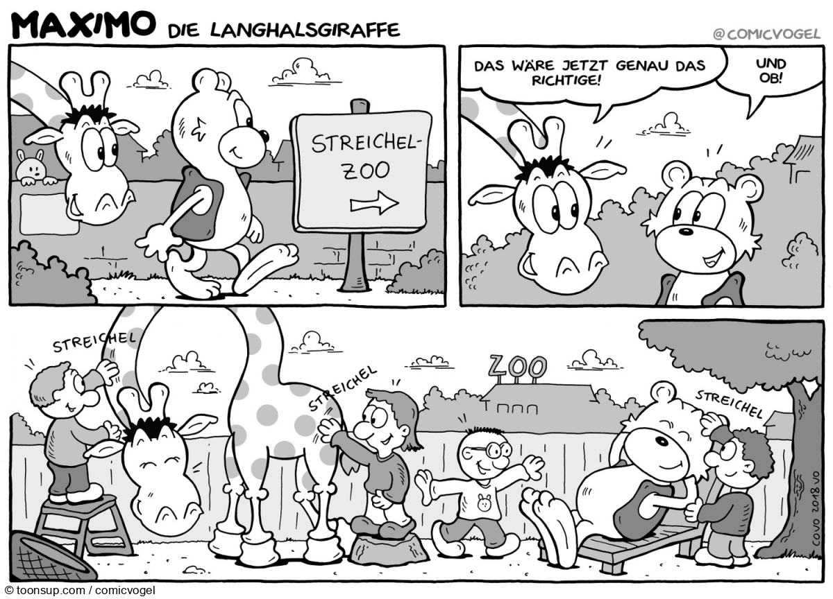Comic: Maximo - Die Langhalsgiraffe Teil 2 9
