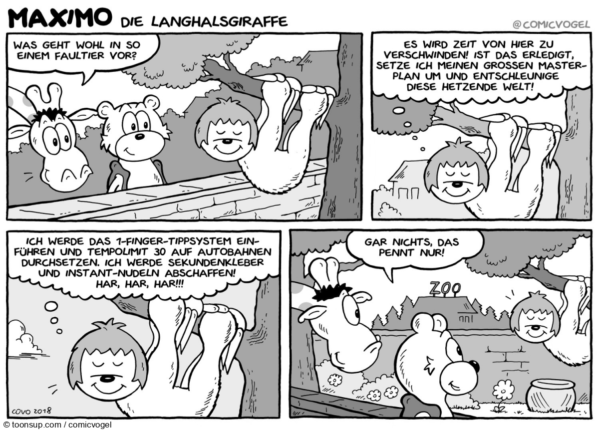 Comic: Maximo - Die Langhalsgiraffe Teil 2 11