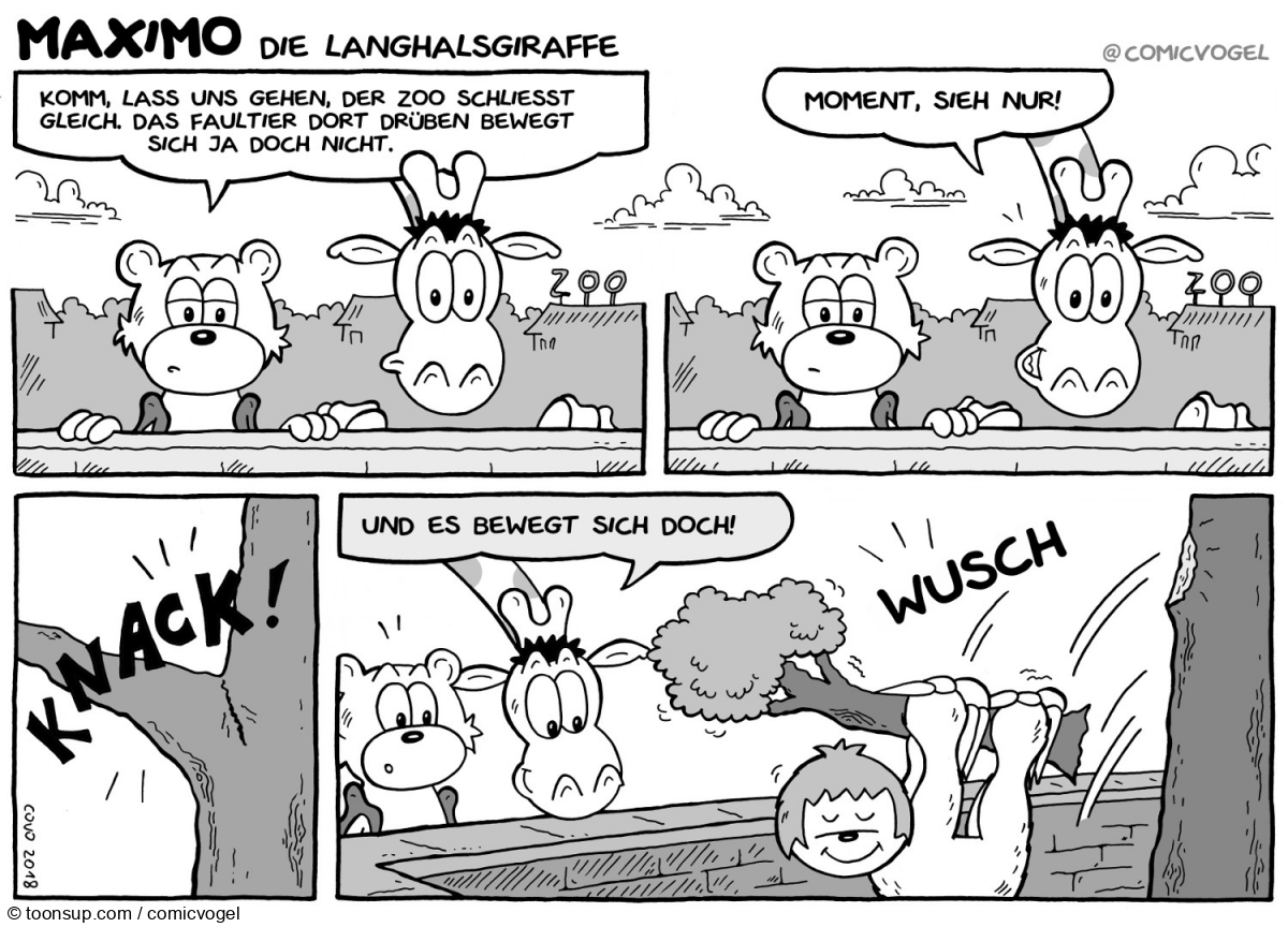 Comic: Maximo - Die Langhalsgiraffe Teil 2 12