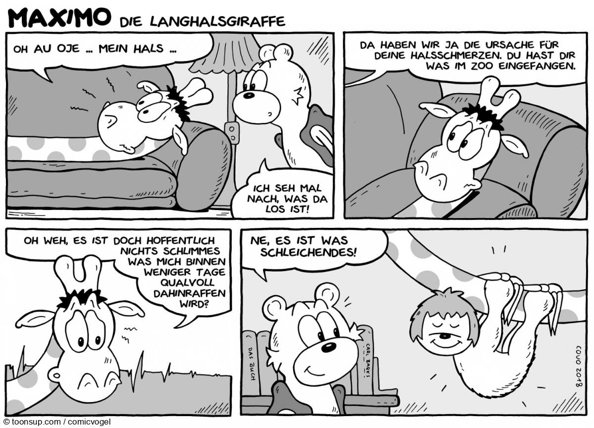 Comic: Maximo - Die Langhalsgiraffe Teil 2 16