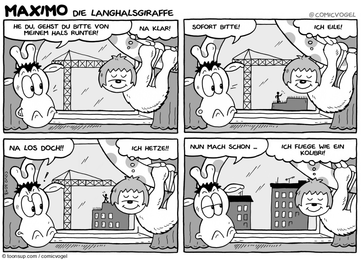 Comic: Maximo - Die Langhalsgiraffe Teil 2 17