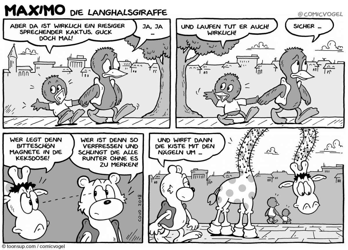 Comic: Maximo - Die Langhalsgiraffe Teil 2 18