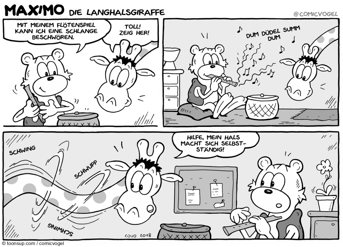 Comic: Maximo - Die Langhalsgiraffe Teil 2 19